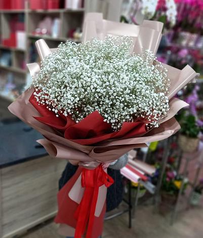 Букет цветов из: Гипсофила в Черском