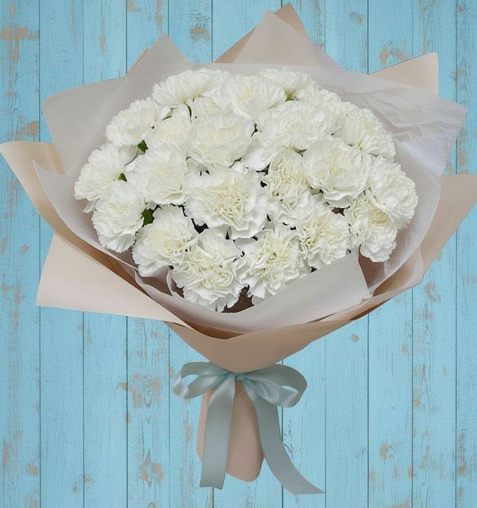 Букет цветов из: Гвоздики в Черском