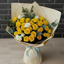 Букет цветов из:  Розы в Черском