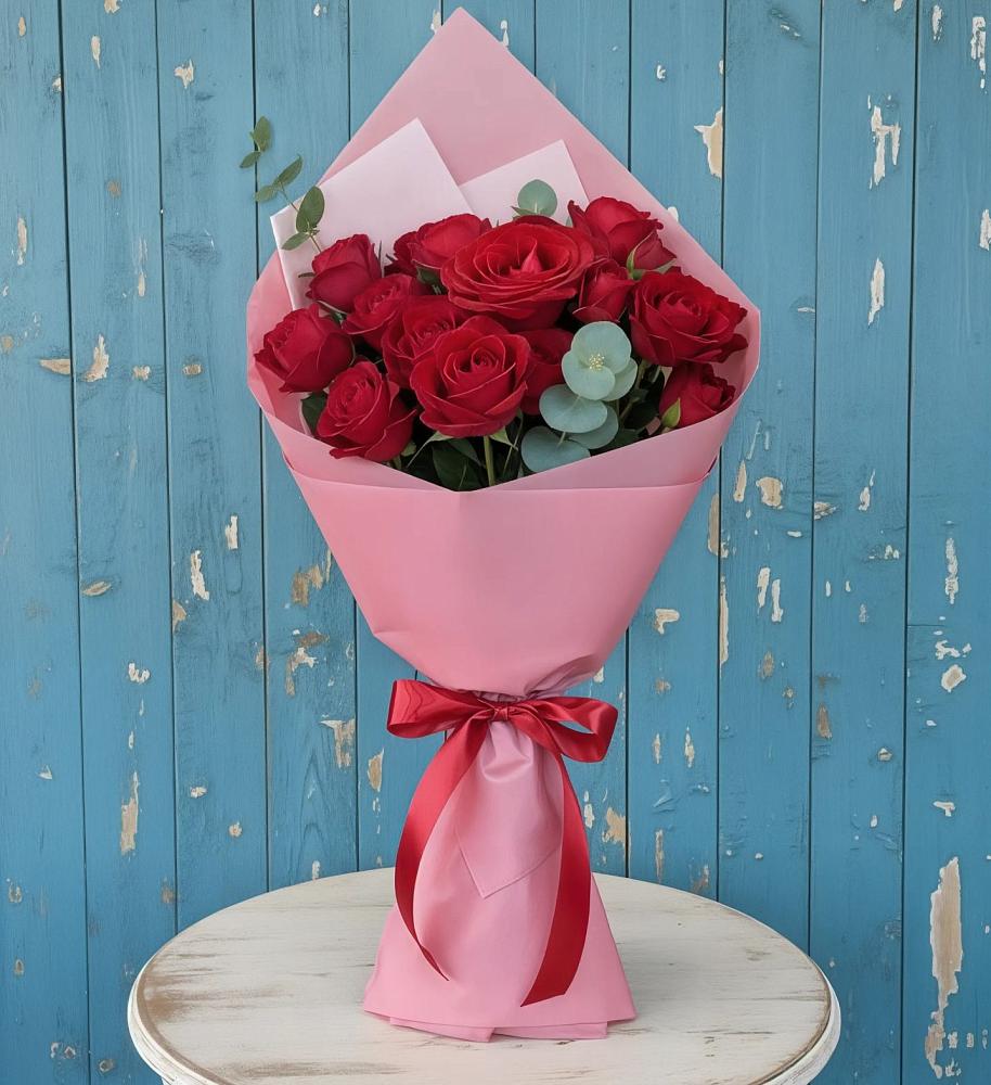 Букет цветов из: Розы в Черском