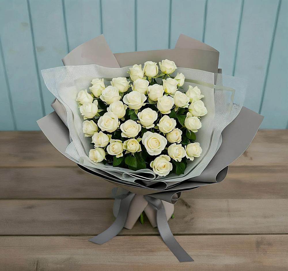 Букет Белоснежная нежность в Черском