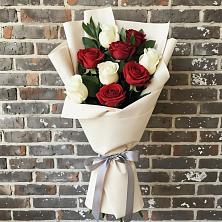 Букет цветов из:  Розы в Черском