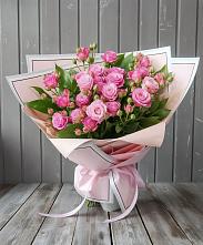 Букет Розовый кустик в Черском