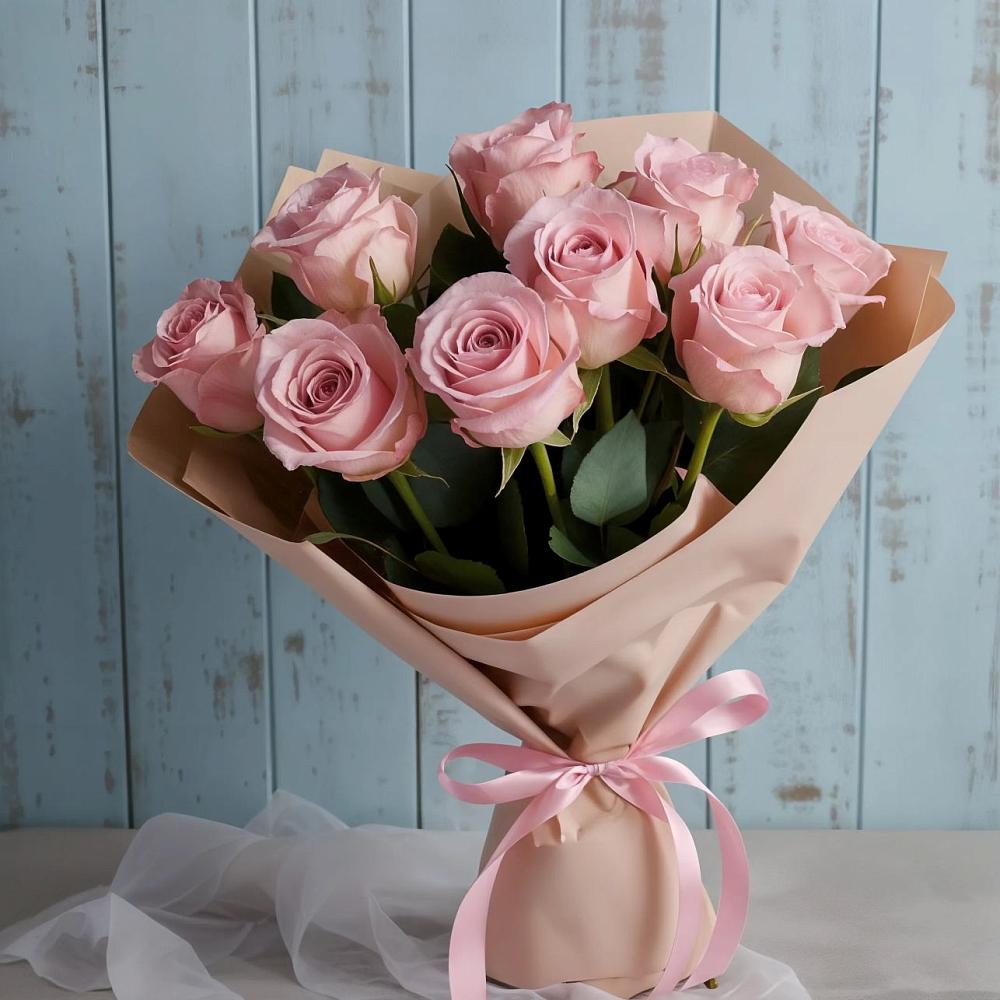 Букет цветов из: Розы в Черском