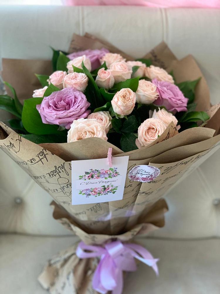 Букет цветов из: Розы в Черском