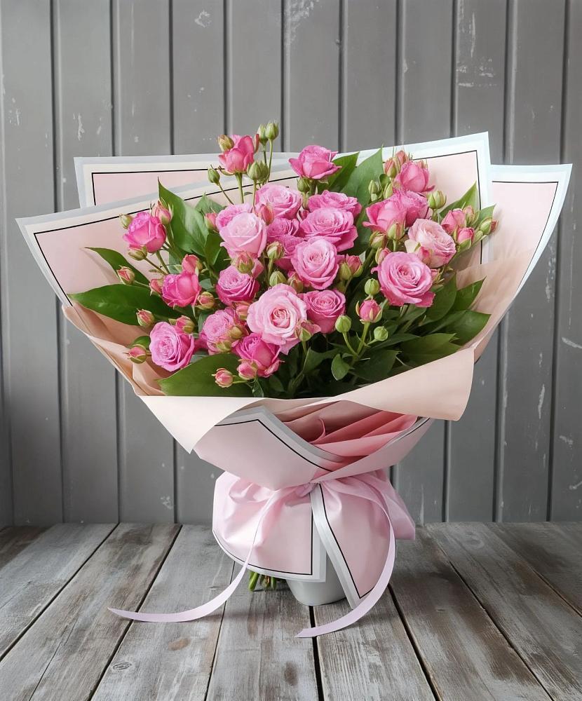 Букет Розовый кустик в Черском