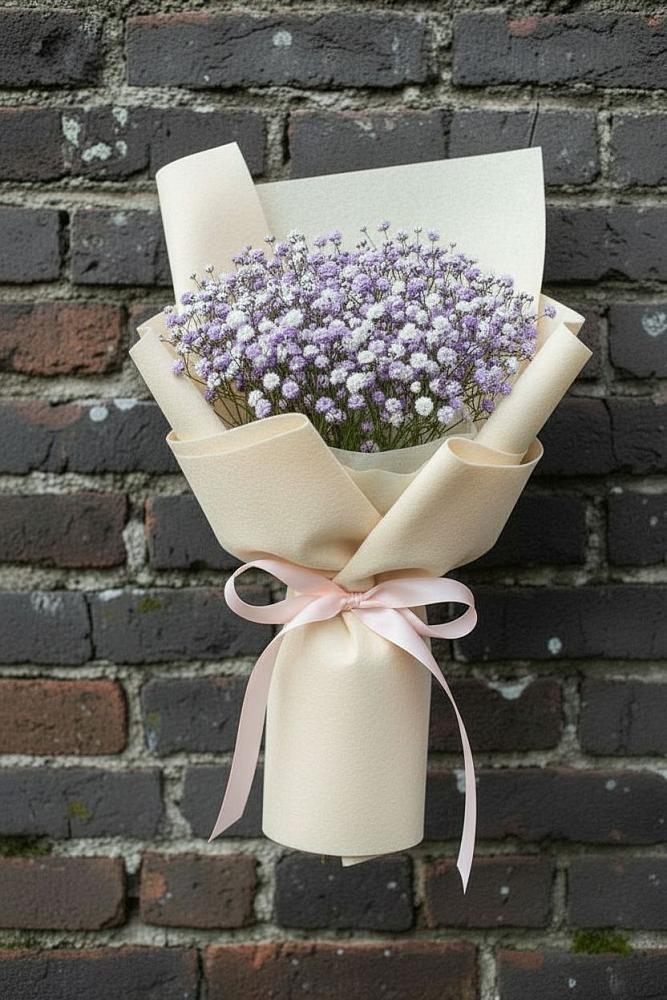 Букет цветов из: Гипсофила в Черском