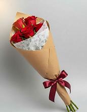 Букет цветов из:  Розы в Черском