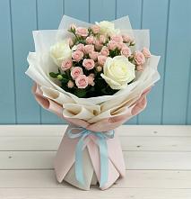 Букет цветов из:  Розы #REPLACE_PRED# Черском