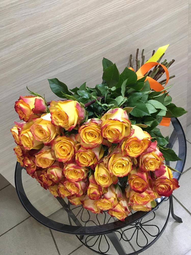 Букет Желтые розы в Черском