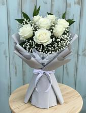 Букет цветов из:  Розы в Черском