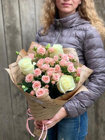 Букет цветов из: Розы в Черском