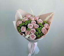 Букет цветов из:  Розы и Хризантемы в Черском