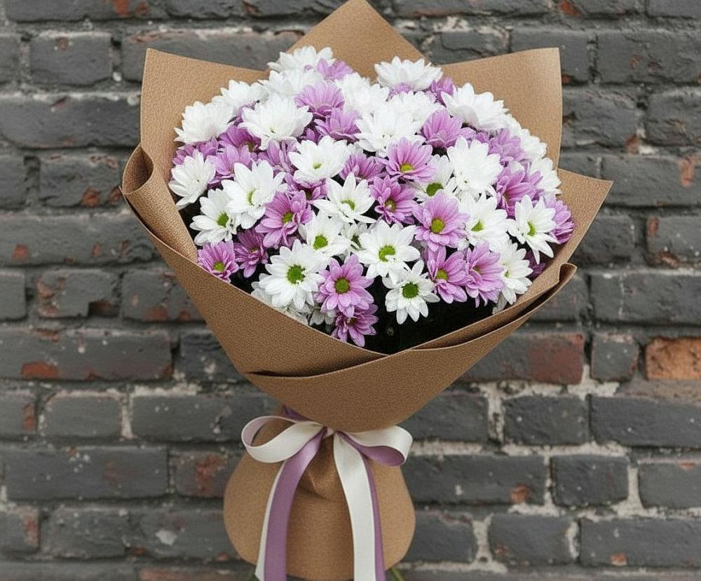 Букет цветов из: Хризантемы в Черском