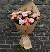 Букет цветов из:  Розы в Черском
