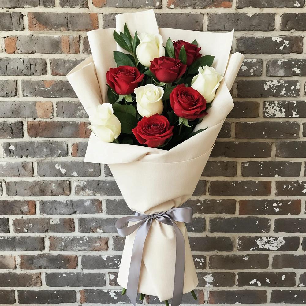 Букет цветов из: Розы в Черском