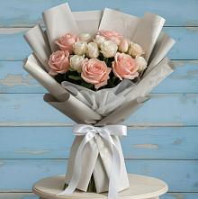 Букет цветов из:  Розы #REPLACE_PRED# Черском