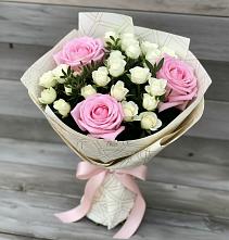 Букет цветов из:  Розы в Черском