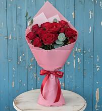 Букет цветов из:  Розы в Черском