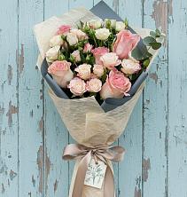 Букет цветов из:  Розы в Черском