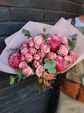 Букет цветов из:  Розы в Черском
