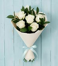 Букет цветов из:  Розы в Черском