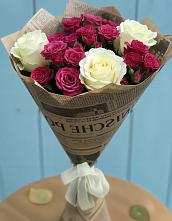 Букет цветов из:  Розы #REPLACE_PRED# Черском