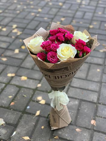 Букет цветов из: Розы в Черском