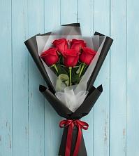 Букет цветов из:  Розы в Черском