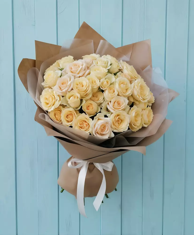 Букет Кремовое облако в Черском