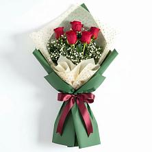 Букет цветов из:  Розы в Черском