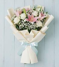 Букет цветов из:  Лилии в Черском