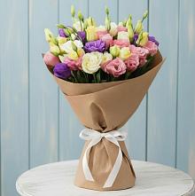 Букет цветов из:  Лизиантусы #REPLACE_PRED# Черском
