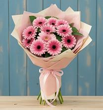 Букет цветов из:  Герберы в Черском