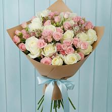 Букет цветов из:  Розы #REPLACE_PRED# Черском